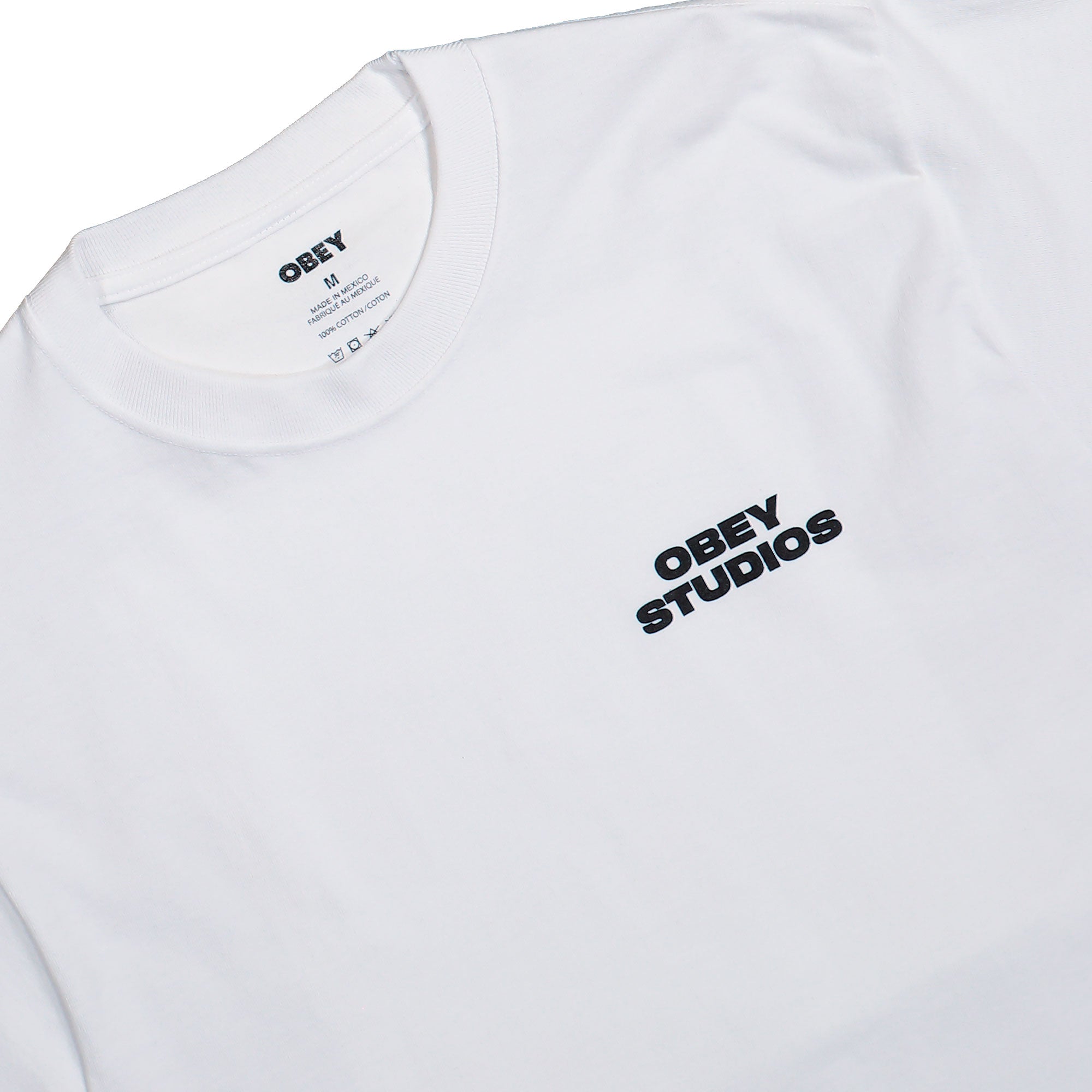 Obey Sky Face T-Shirt White T-Shirts 168024320 Detailfoto | Overkill
