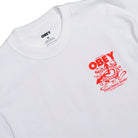 Obey Time to Call Obey White T-Shirts 168024321 Detailfoto | Overkill

