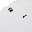 Obey Shields T-Shirt White T-Shirt 168024464-WHT Detailfoto | Overkill
