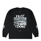 Obey Heavyweight LS Classic T-Shirt Black Longsleeves Close-up | Overkill