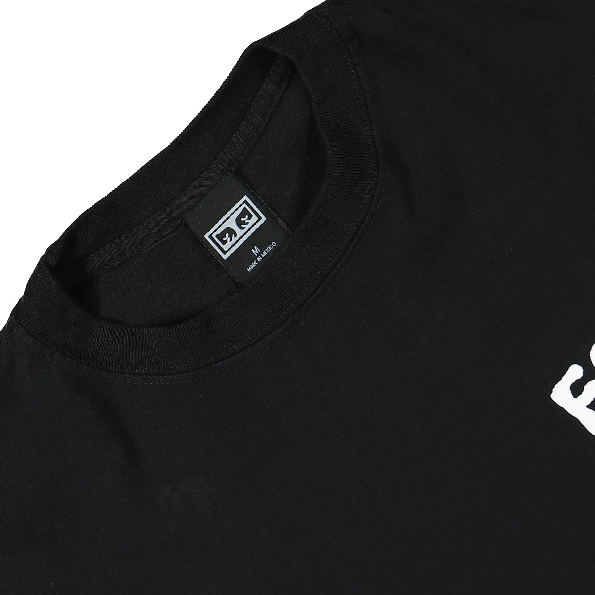 Obey Heavyweight LS Classic T-Shirt Black Longsleeves Material | Overkill