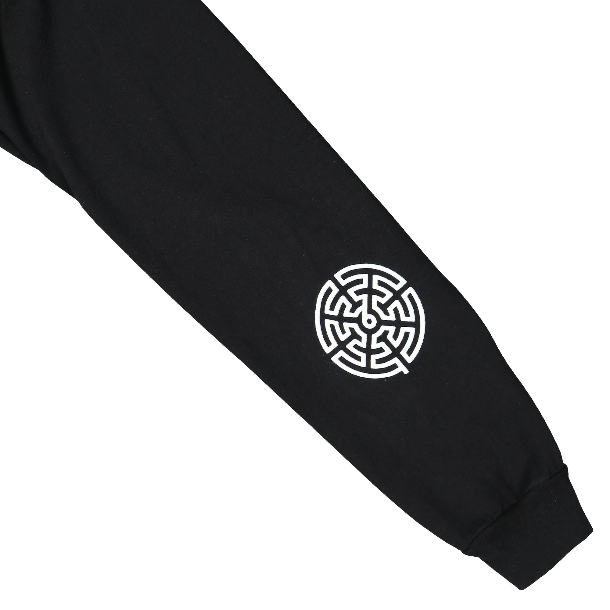 Obey Heavyweight LS Classic T-Shirt Black Longsleeves Detailfoto | Overkill