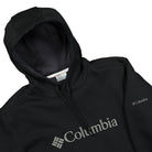 Columbia CSC Basic Logo II Hoodie Black Hoodies Close-up | Overkill