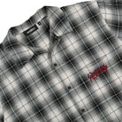 Wasted Paris Tartan Bones Shirt Black / White Shirts Material | Overkill