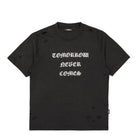 Wasted Paris Destroy Never Comes T-Shirt Faded Black T-Shirts 168209 | Overkill