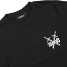 Wasted Paris Atrax T-Shirt Black T-Shirts Material | Overkill