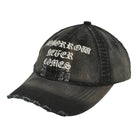 Wasted Paris Destroy Never Comes 6 Panel Cap Faded Black Caps 168244 | Overkill