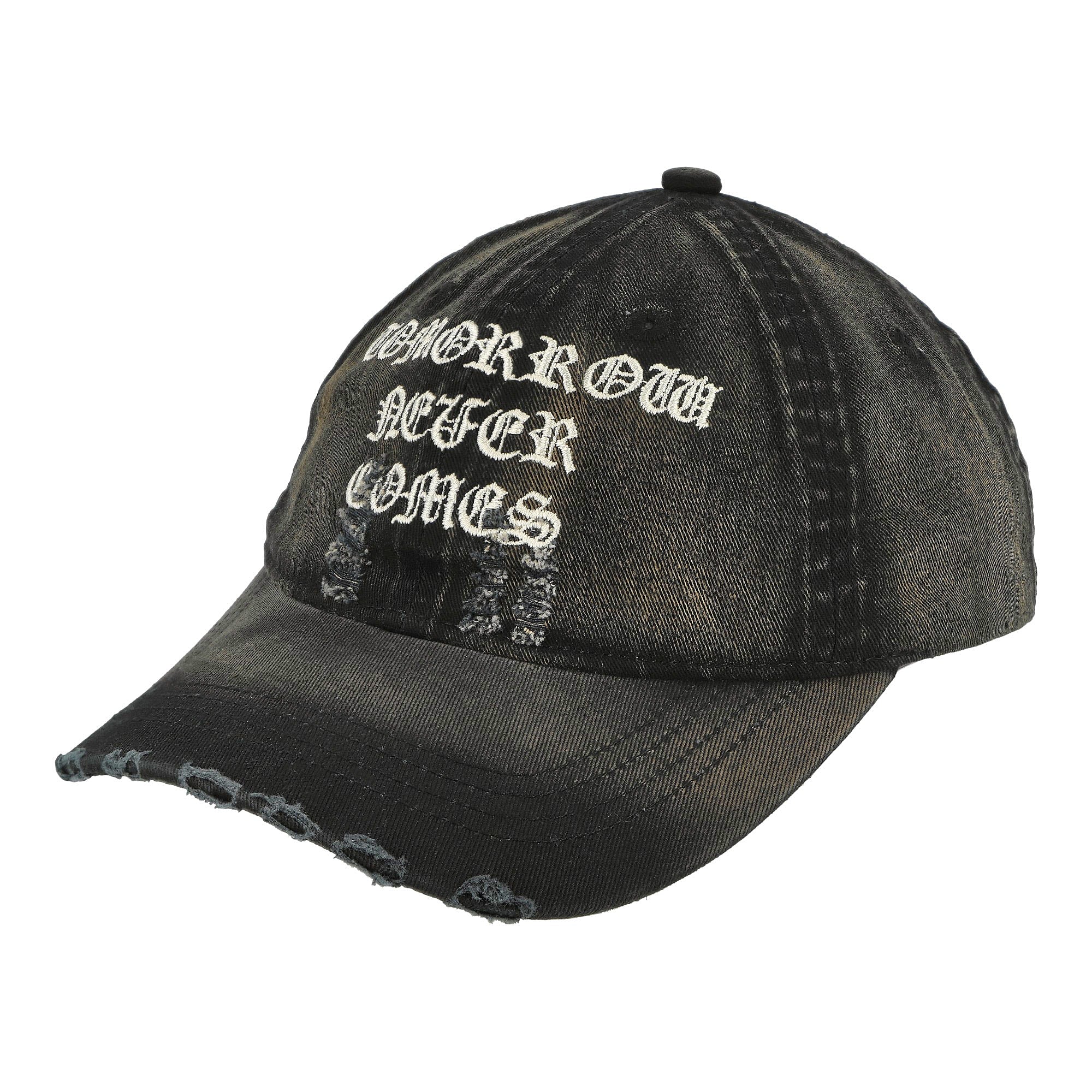 Wasted Paris Destroy Never Comes 6 Panel Cap Faded Black Caps 168244 | Overkill