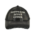 Wasted Paris Destroy Never Comes 6 Panel Cap Faded Black Caps Detailfoto | Overkill