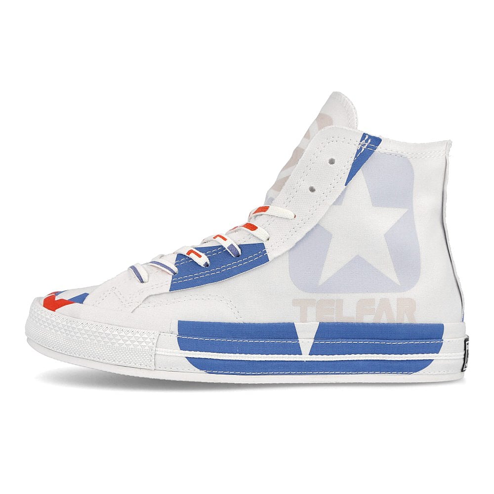 Converse Telfar x Converse CT 70 Hi White-Chili Pepper-Black Sneakers 169068C | Overkill