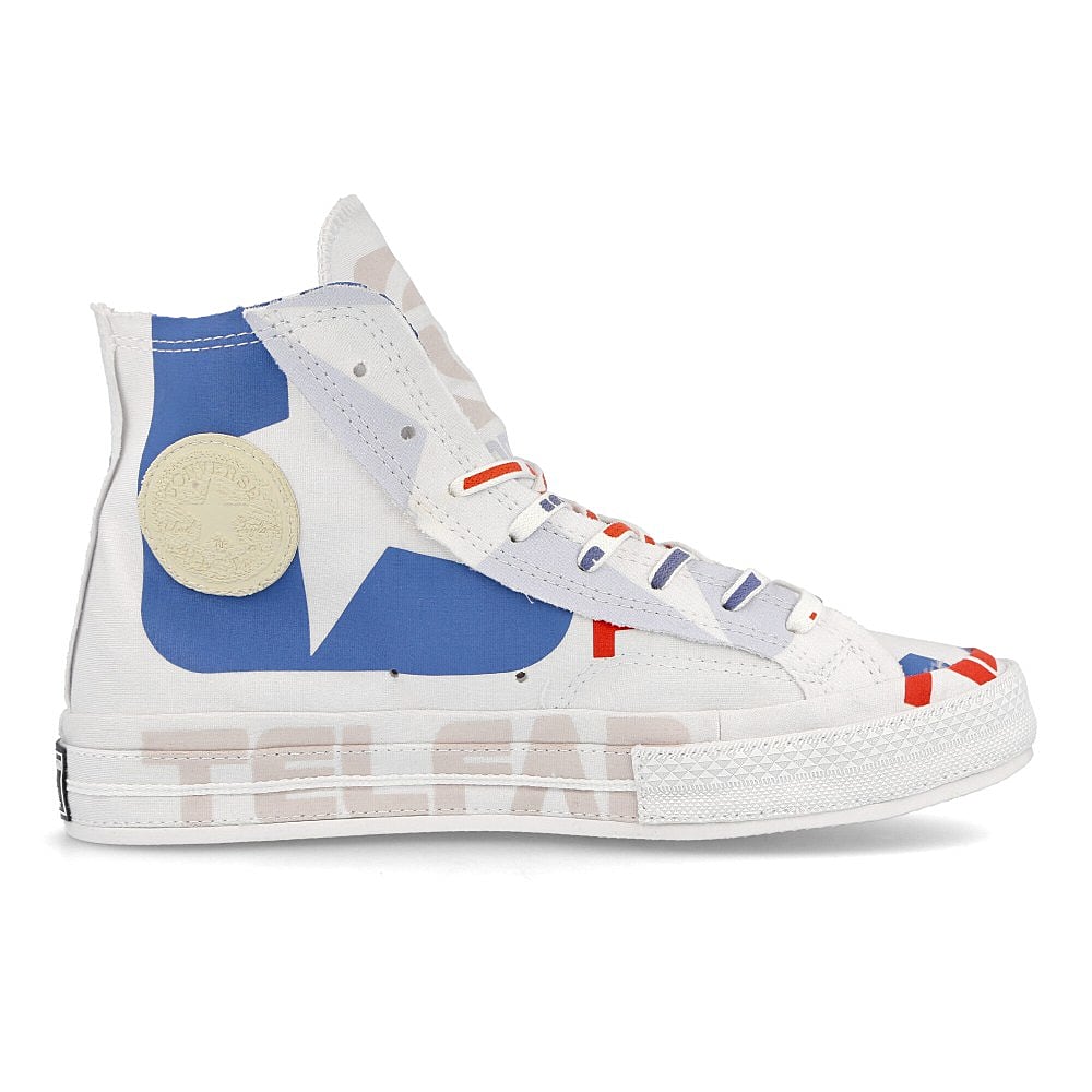 Converse Telfar x Converse CT 70 Hi White-Chili Pepper-Black Sneakers  Silhouette | Overkill