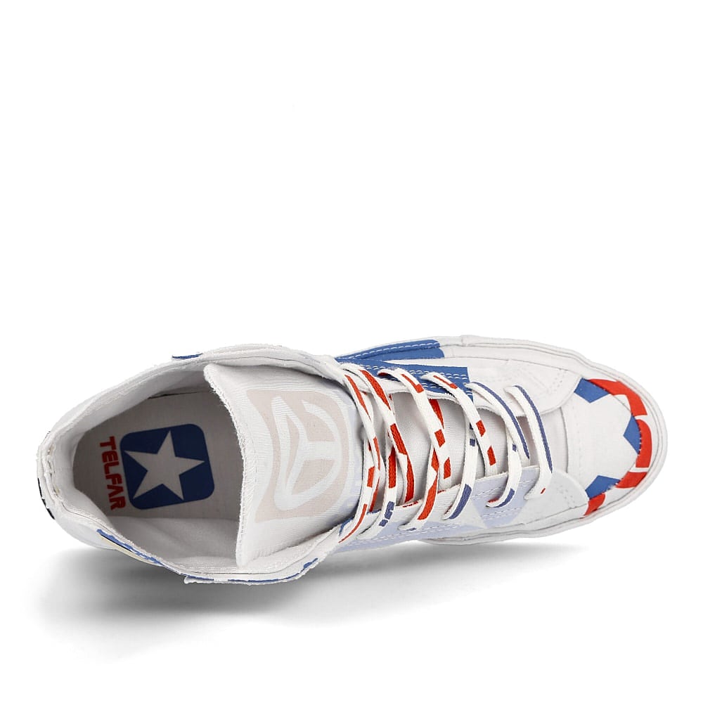 Converse Telfar x Converse CT 70 Hi White-Chili Pepper-Black Sneakers  Detailfoto | Overkill