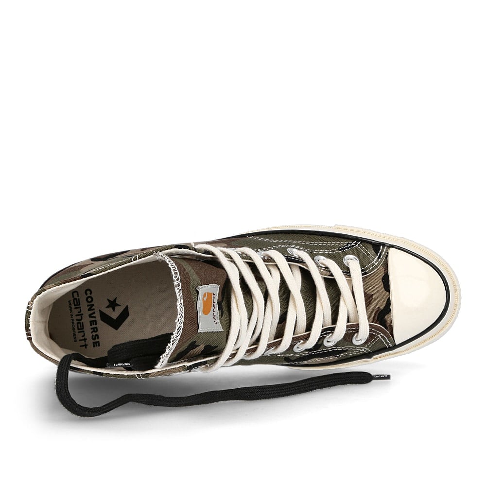 Converse Carhartt WIP x Converse Chuck 70 Hi Covert Green-Dark Earth Sneakers  Detailfoto | Overkill