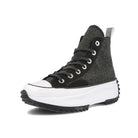 Converse run star hike hi Black / Silver / White  Detailfoto | Overkill