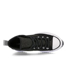 Converse run star hike hi Black / Silver / White  Detail view 1 | Overkill