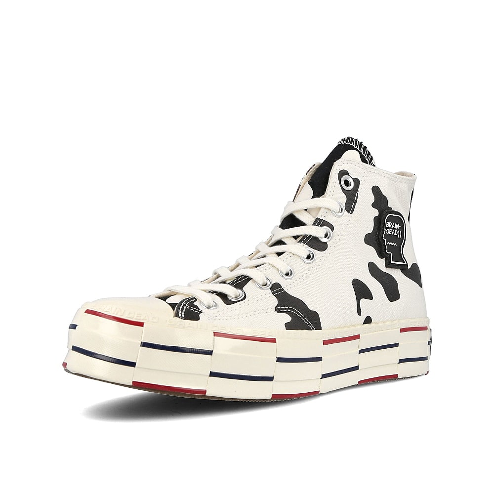 Converse Brain Dead x Converse Chuck 70 Hi Egret / Black / French Roast  Detailfoto | Overkill