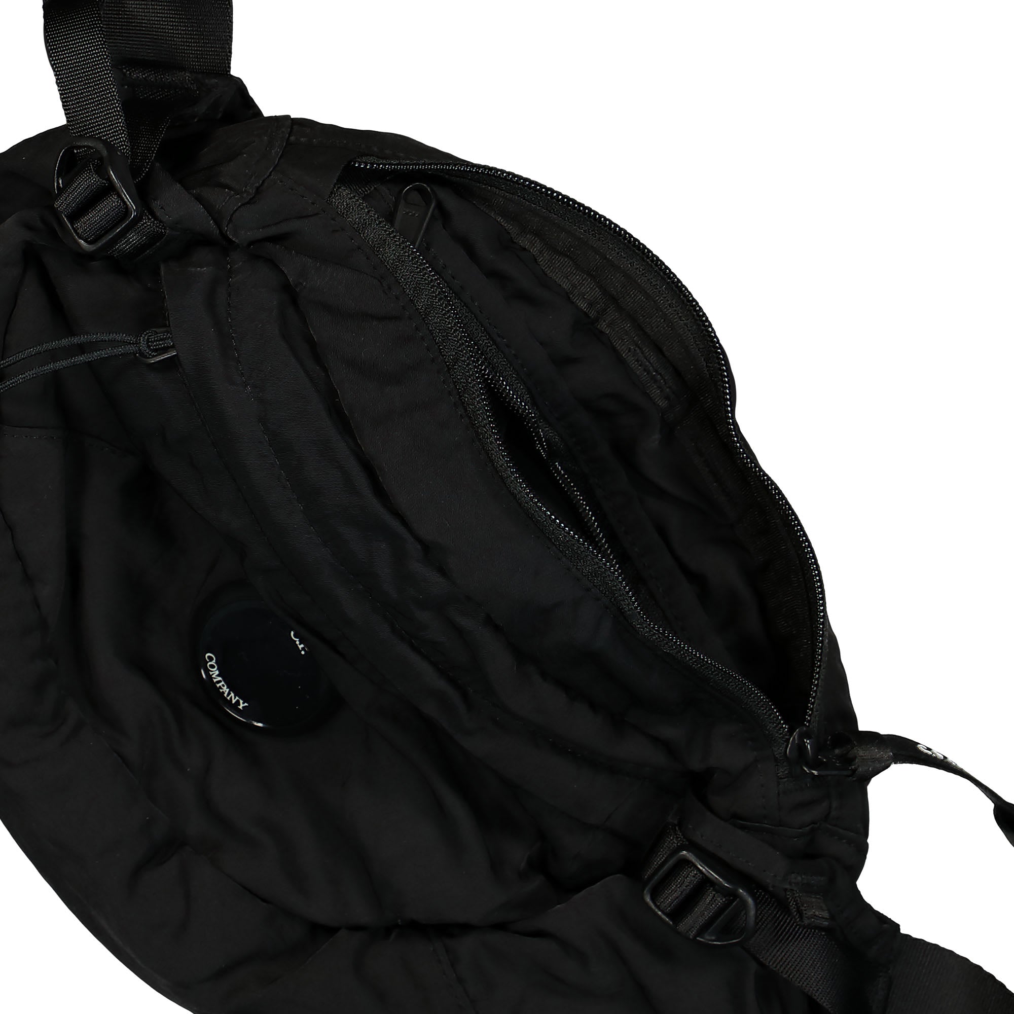 C.P. Company Nylon B Crossbody Pack Black Shoulder & Cross Body Bags Detailfoto | Overkill