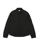 C.P. Company Chrome-R Pocket Overshirt Black Jackets 16CMOS039A-005904G 999 | Overkill