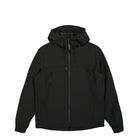 C.P. Company C.P. Shell-R Goggle Jacket Black Windbreaker 16CMOW002A-005968A 999 | Overkill
