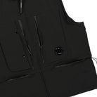 C.P. Company C.P. Shell-R Utility Vest Black Vests Detailfoto | Overkill