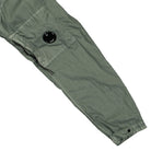 C.P. Company 50 Fili Gum Mixed Jacket Agave Green Jackets Detail view 2 | Overkill