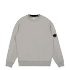 C.P. Company Diagonal Raised Fleece Sweatshirt Drizzle Sweatshirts 16CMSS022A-005086W 913 | Overkill