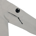 C.P. Company Diagonal Raised Fleece Sweatshirt Drizzle Sweatshirts Detailfoto | Overkill