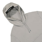 C.P. Company Diagonal Raised Fleece Hoodie Drizzle Hoodies Close-up | Overkill