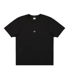 C.P. Company 70/2 Mercerized Jersey Logo T-Shirt Black T-Shirts 16CMTS088A-006374G 999 | Overkill