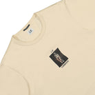 C.P. Company 30/2 Mercerized Jersey Twisted Graphic T-Shirt Pistachio Shell T-Shirts Material | Overkill