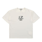 C.P. Company 20/1 Jersey Boxy Logo T-Shirt Gauze White T-Shirts 16CMTS231A-005697G 103 | Overkill