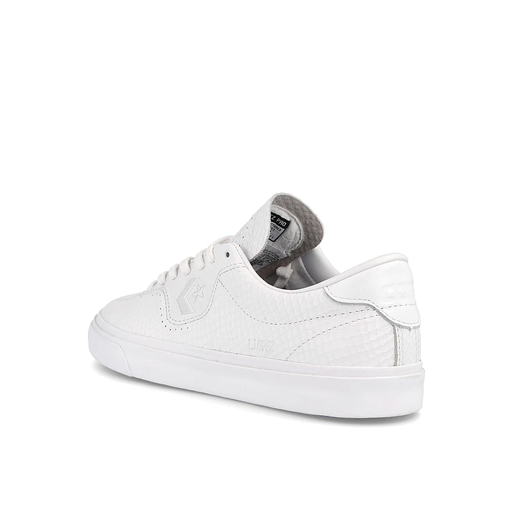 Converse louie lopez pro ox White-Rush Blue-Amarillo Sneakers  Material | Overkill