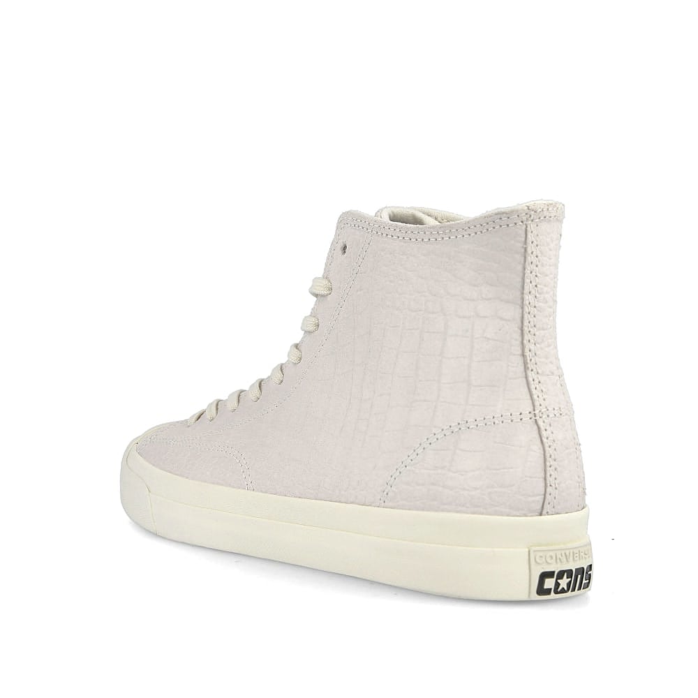 Converse Pop Trading Co Scales x Converse Jack Purcell Pro Hi Egret / Black / Egret  Close-up | Overkill