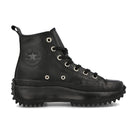 Converse run star hike hi Black-Black Sneakers  Silhouette | Overkill