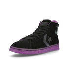 Converse Joe Freshgoods x Converse Pro Leather Hi Black-Black-Amaranth Sneakers  Close Up | Overkill