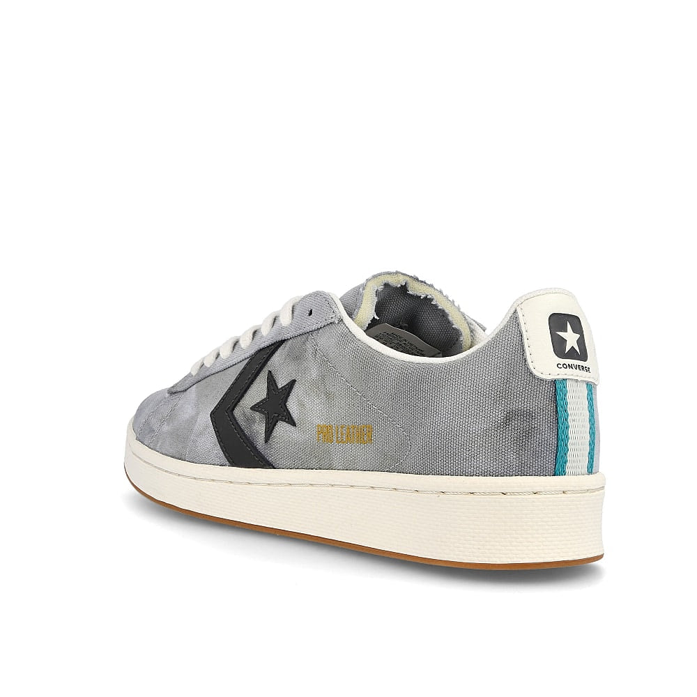 Converse pro leather ox Ash Stone / Storm Wind / Egret  Close-up | Overkill