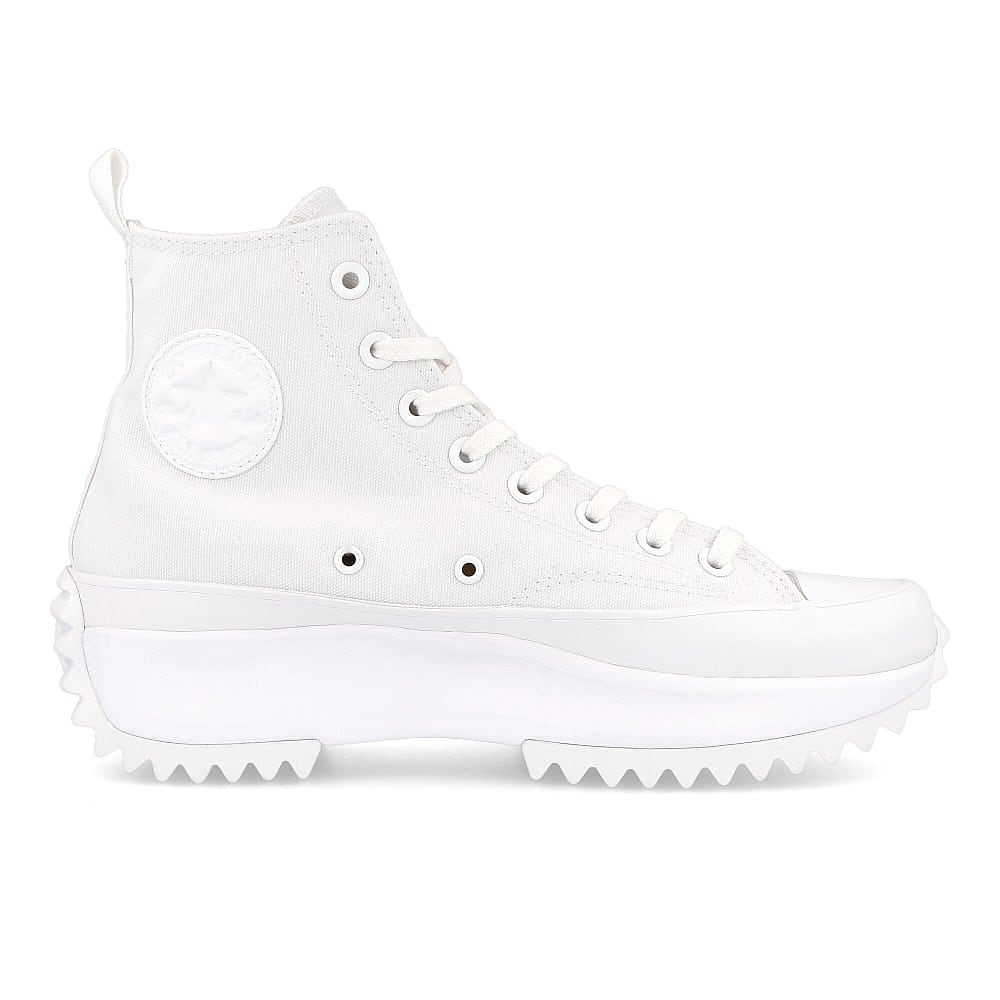 Converse run star hike hi White / White / White   Material | Overkill