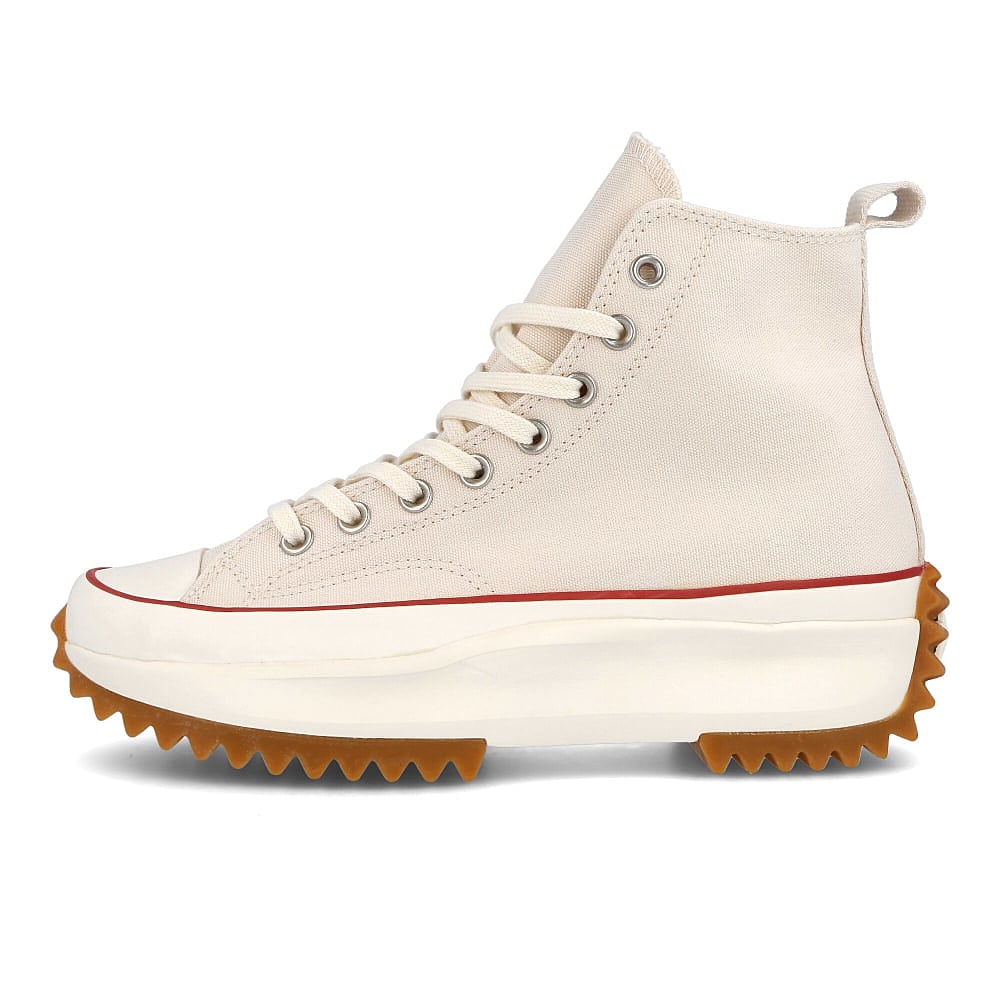 Converse run star hike hi Parchment-Egret-Gum Honey Sneakers 171126C | Overkill