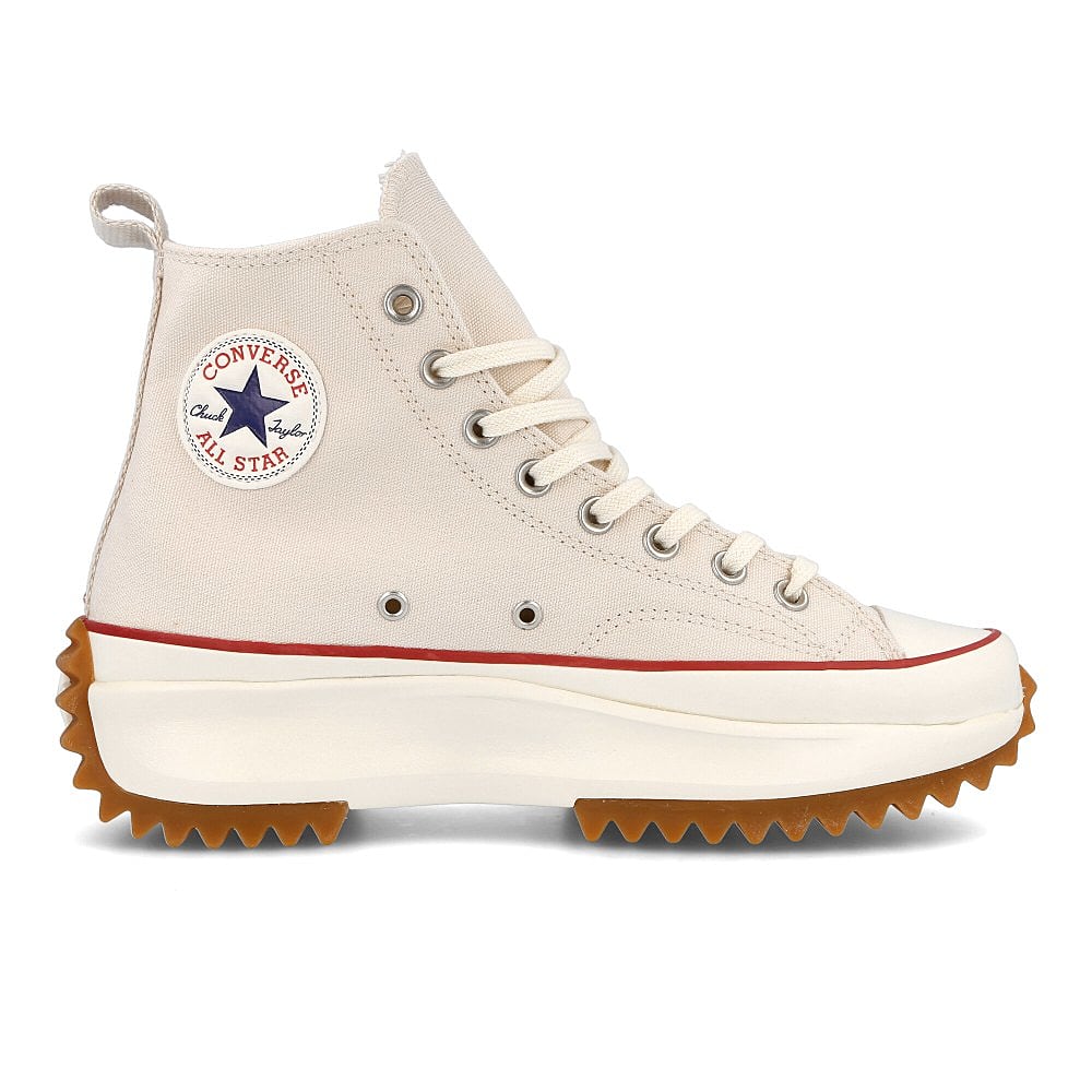Converse run star hike hi Parchment-Egret-Gum Honey Sneakers  Silhouette | Overkill