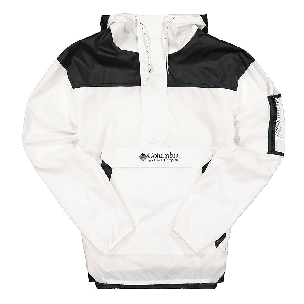 Columbia Challenger Windbreaker White - Black Windbreaker 1714291101 | Overkill