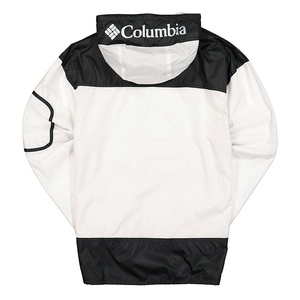Columbia Challenger Windbreaker White - Black Windbreaker Material | Overkill