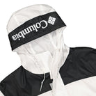 Columbia Challenger Windbreaker White - Black Windbreaker Close-up | Overkill