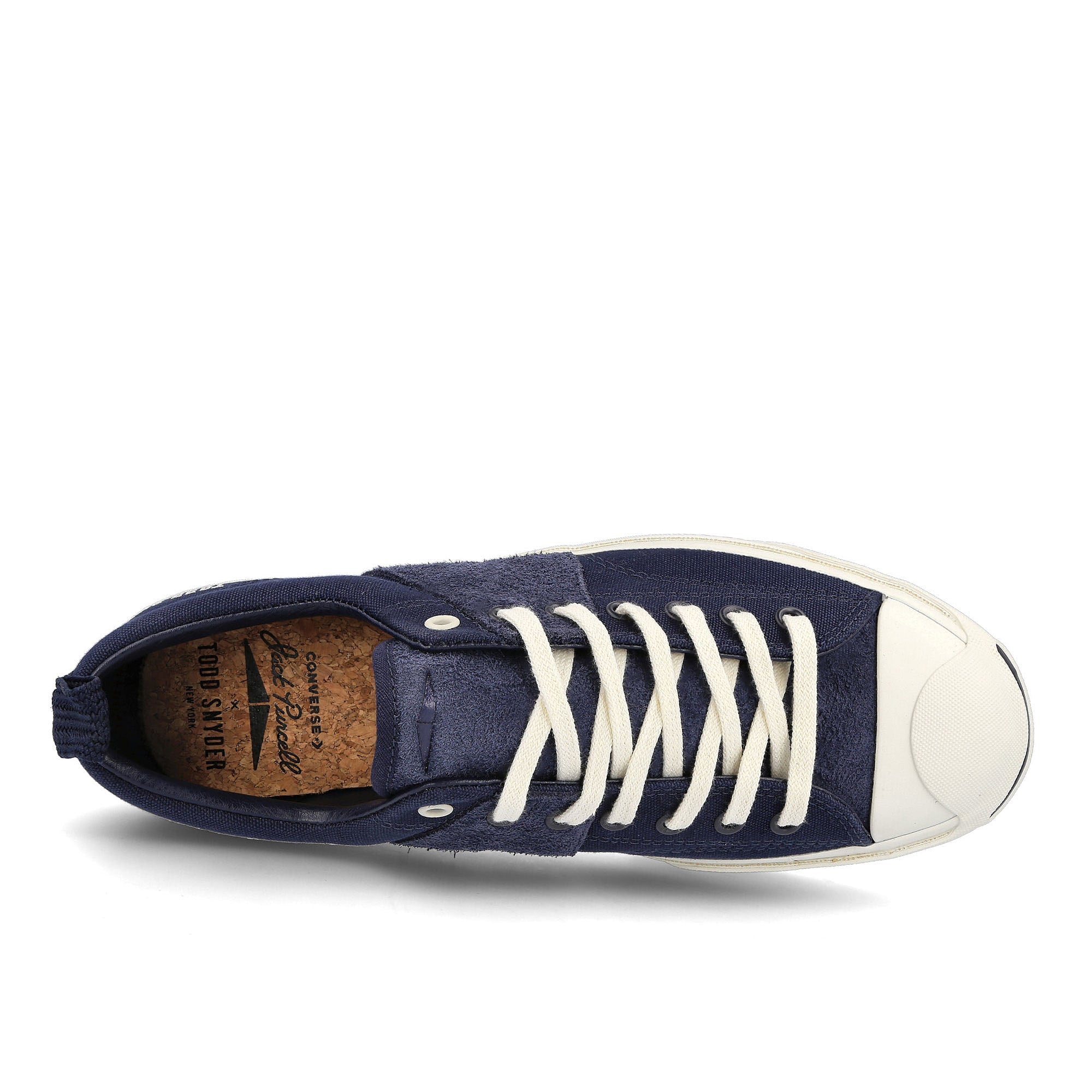 Converse Todd Snyder x Converse Jack Purcell OX Obsidian / Obsidian / Egret  Detail view 1 | Overkill