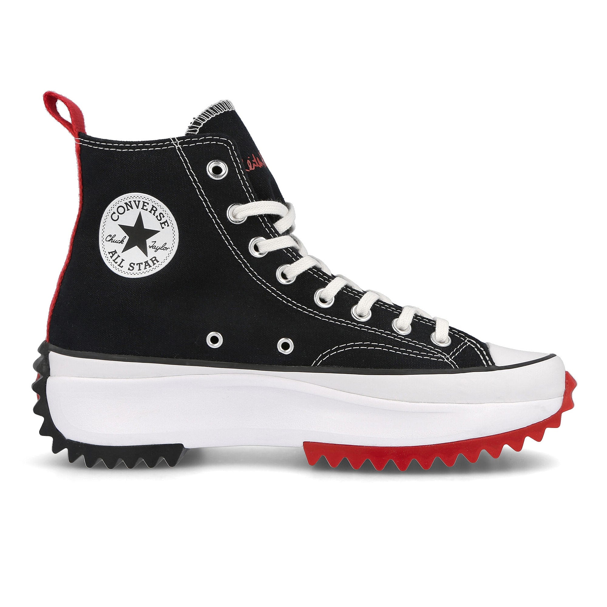 Converse Keith Haring x Converse Run Star Hike Hi Black / White / Red   Material | Overkill