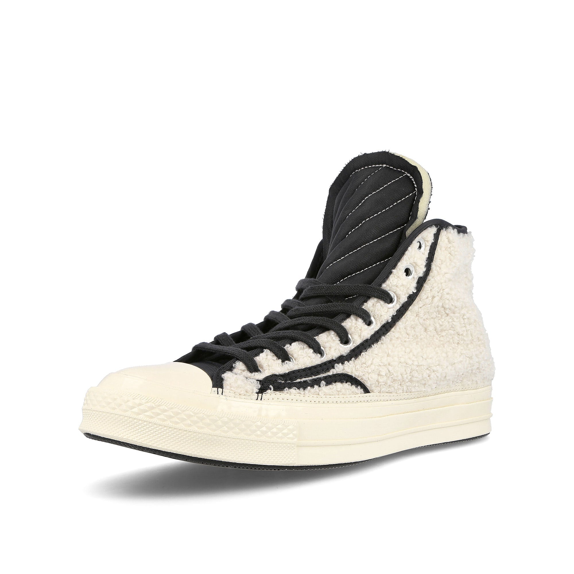 Converse chuck 70 varsity hi Egret-Black-Egret Sneakers  Close Up | Overkill