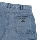 Obey Bigwig Denim Carpenter Short Light Indigo Shorts Detail view 1 | Overkill