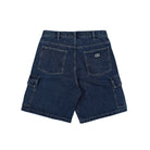 Obey Bigwig Baggy Denim Cargo Short Stone Wash Indigo Shorts Material | Overkill
