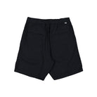 Obey Foster Pleated Linen Short Black Shorts 172100104-BLK Close-up | Overkill
