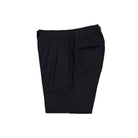 Obey Foster Pleated Linen Short Black Shorts 172100104-BLK Detailfoto | Overkill
