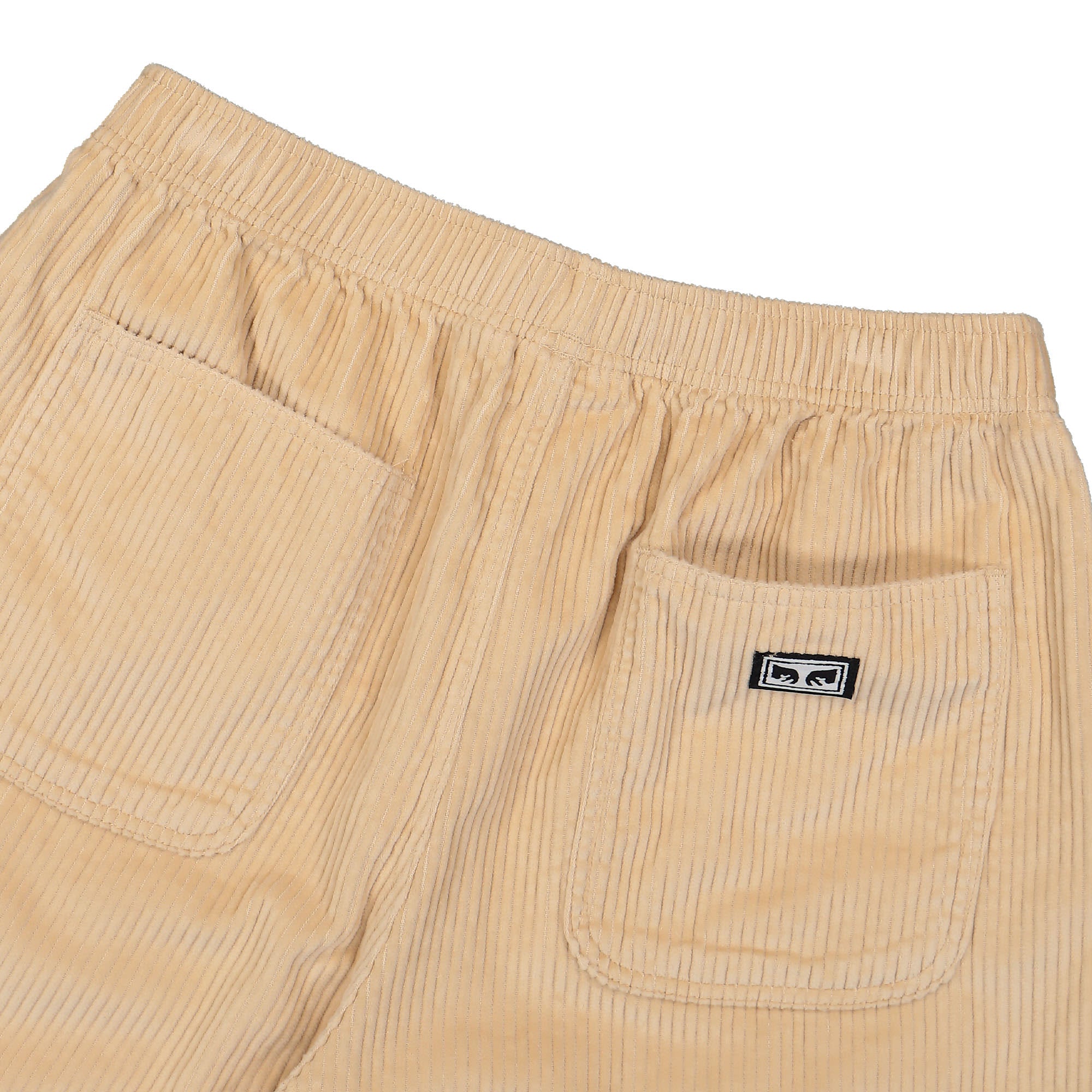 Obey Easy Relaxed Corduroy Short Irish Cream Shorts Detail view 1 | Overkill